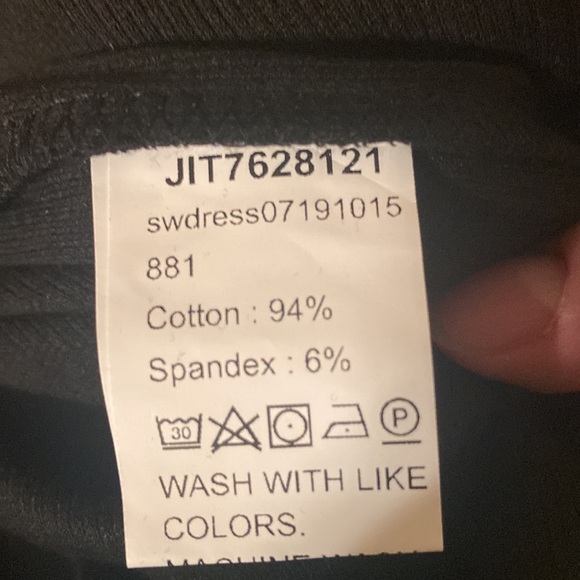 SHEIN Long-sleeved Ribbed Bodycon Dress - Picture 7 of 7